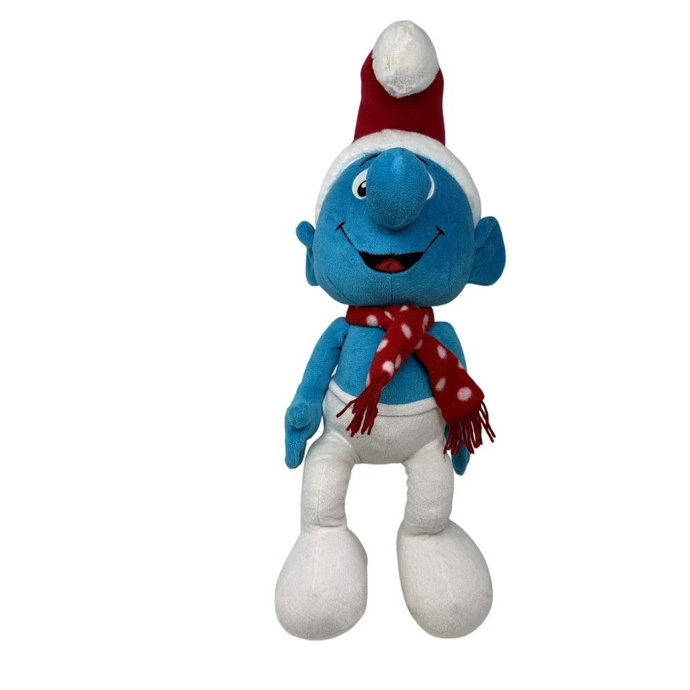 The Smurfs Macys Holiday 2010 Christmas Plush Santa Hat 21